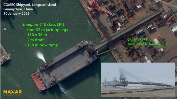 Shuiaiao 110 Class Chinese Landing Platform Utility (LPU) (A)